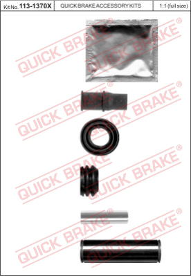 Комплект направляющей гильзы QUICK BRAKE 113-1370X