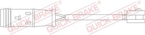 Датчик износа тормозных колодок QUICK BRAKE WS 0242A
