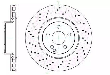 Диск тормозной REMSA 61032.10