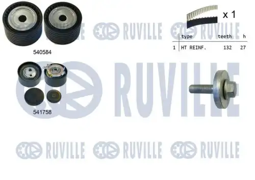 Ремкомплект привода грм RUVILLE 550298