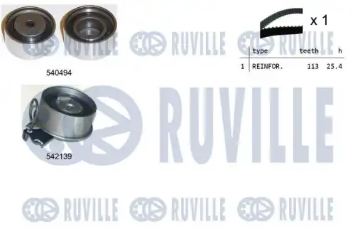 Ремкомплект привода грм RUVILLE 550361