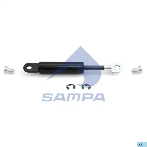 Газовая пружина дефлектор возду