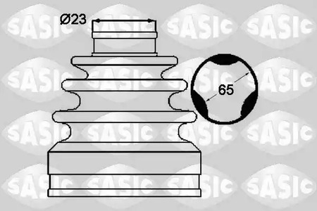 Комплект пыльника приводного вала SASIC 1904037