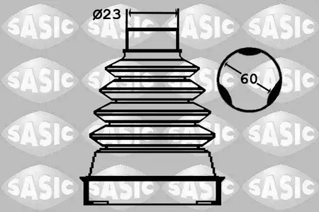 Комплект пыльника приводного вала SASIC 1904042