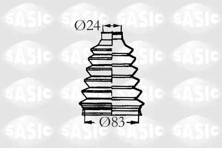 Пыльник шруса SASIC 2933143