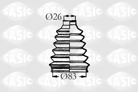 Пыльник шруса SASIC 4003460