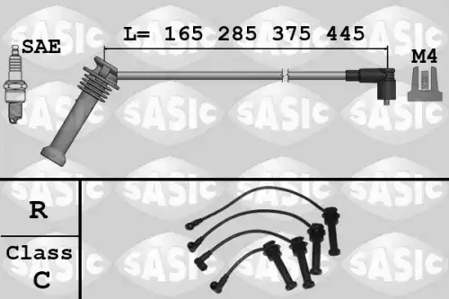 Высоковольтные провода sasic SASIC 9286079