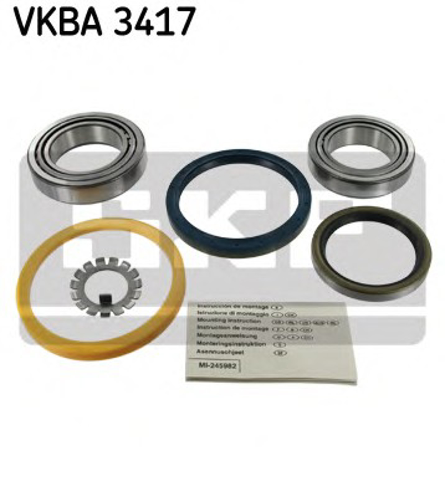 Подшипник ступичный SKF VKBA3417