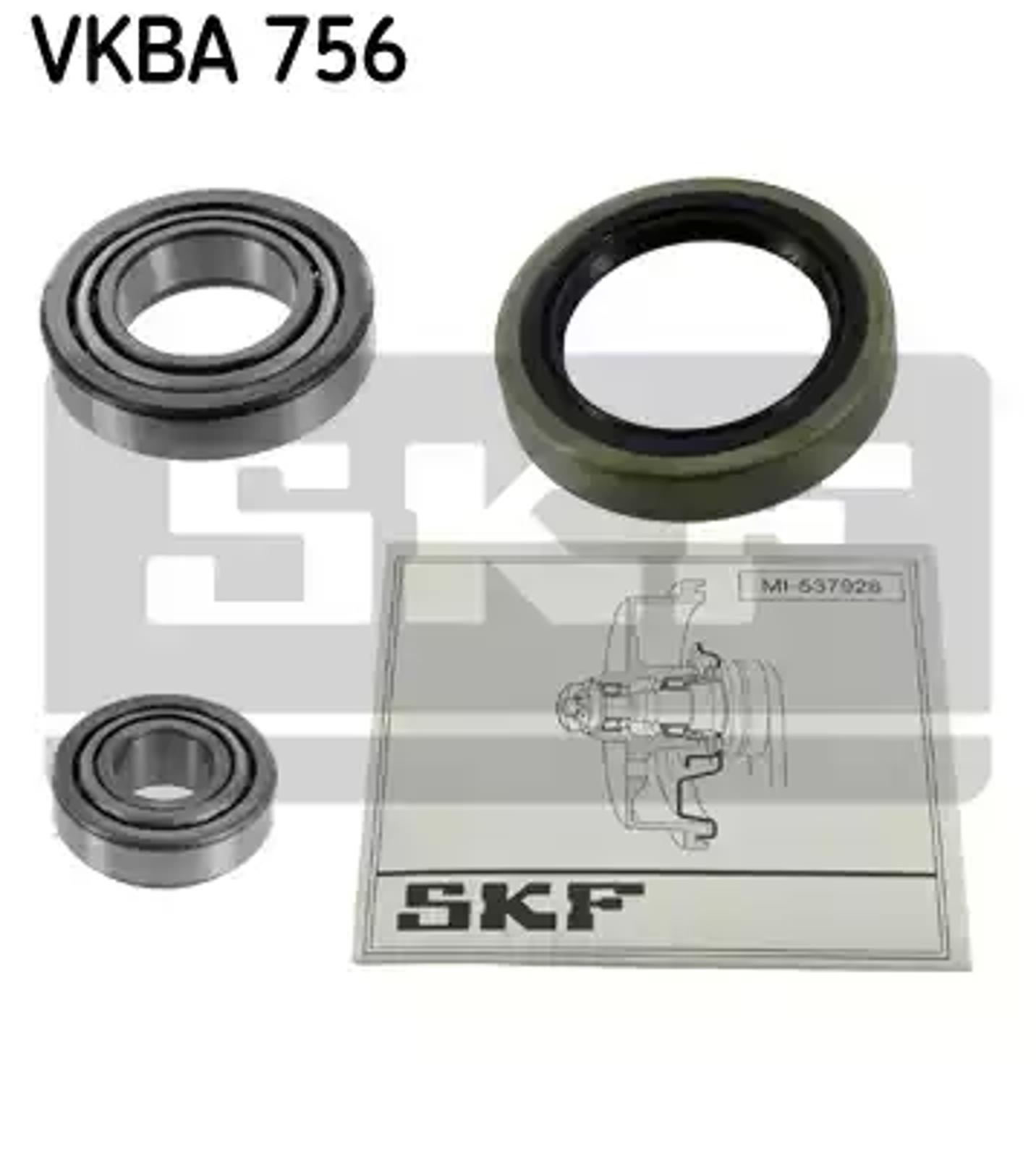 Подшипник ступичный SKF VKBA756
