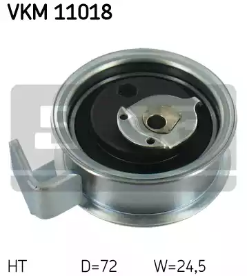 Натяжной ролик ременьа грм SKF VKM11018