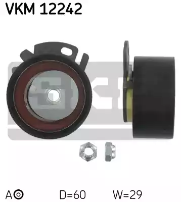 Натяжной ролик ременьа грм SKF VKM12242