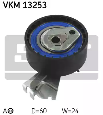 Ролик натяжной ремня грм SKF VKM13253