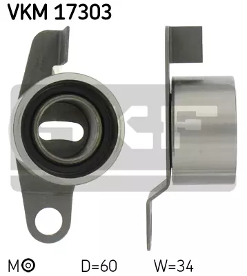 Ролик натяжной ремня грм SKF VKM17303