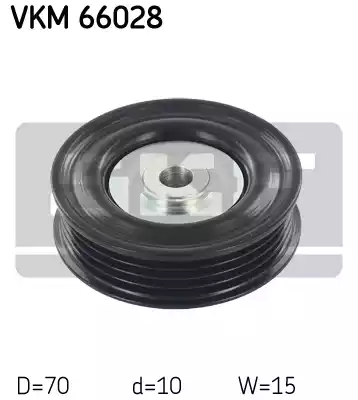 Ролик приводного ремня SKF VKM66028