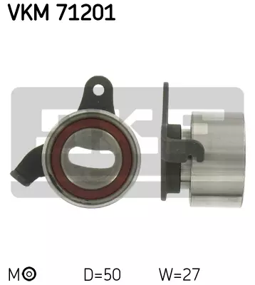 Ролик натяжной ремня грм SKF VKM71201