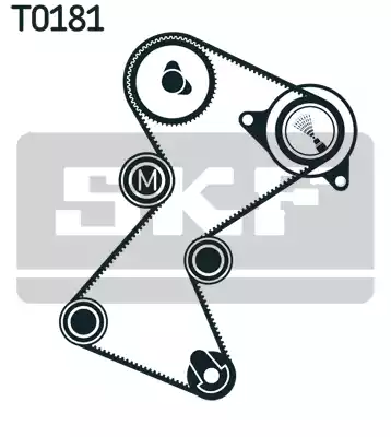 Комплект ремня грм SKF VKMA06117