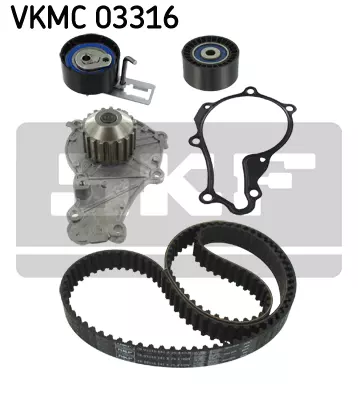 Комплект грм с водяным насосом SKF VKMC03316