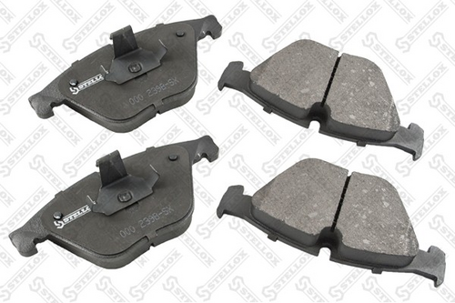 000 239b-sx колодки дисковые п. с антискр. пл.