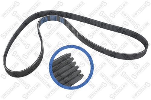 Ремень поликлиновой 6pk1370 STELLOX 06-01370-SX