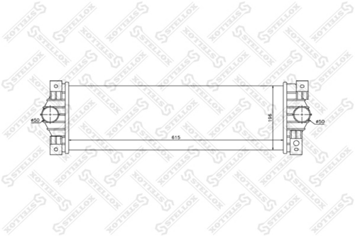 Интеркулер STELLOX 10-40237-SX