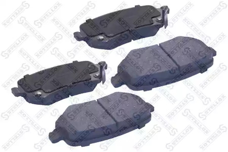Комплект тормозных колодок дискового тормоза STELLOX 000 021B-SX