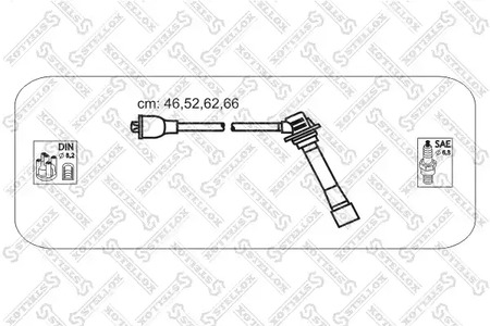Комплект проводов зажигания STELLOX 10-38132-SX