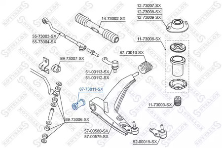 Подвеска рычага независимой подвески колеса