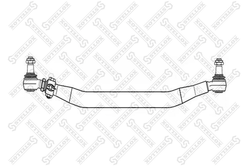 84-35539-sx тяга рулевая попер. l1705 d60 конус30 изг-2 STELLOX 84-35539-SX