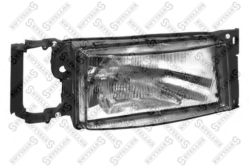 87-33040-sx фара правая прямоугольная с указателем поворота лампа h4 STELLOX 87-33040-SX