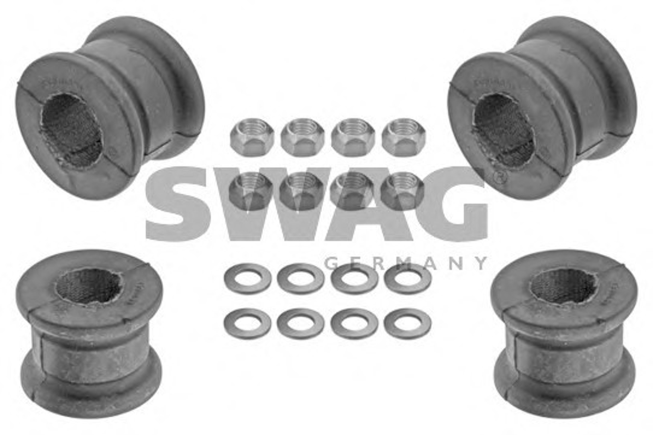 Комплект втулок стабилизатора SWAG 10610029