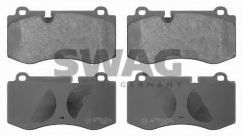 Тормозные колодки SWAG 10916745