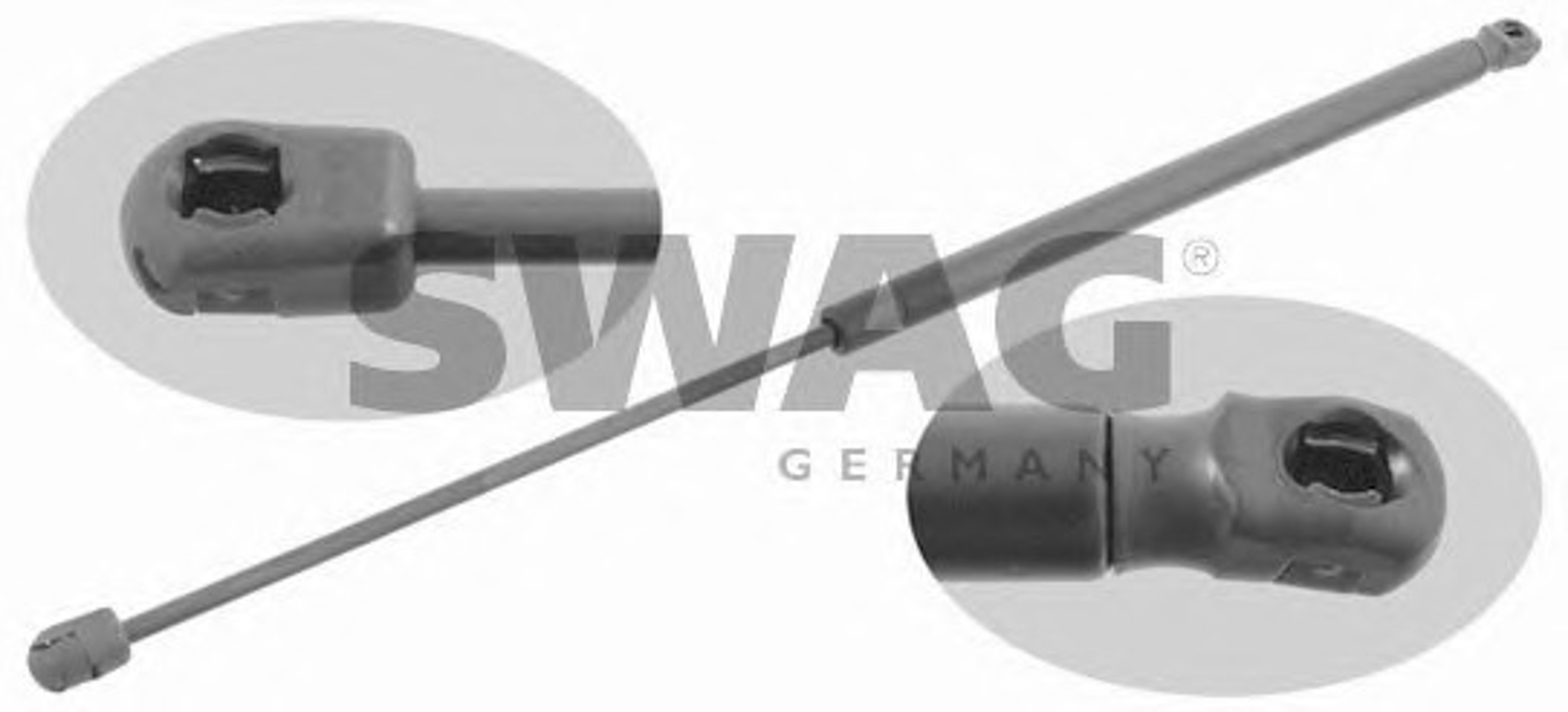 Упругий элемент капот SWAG 38929267