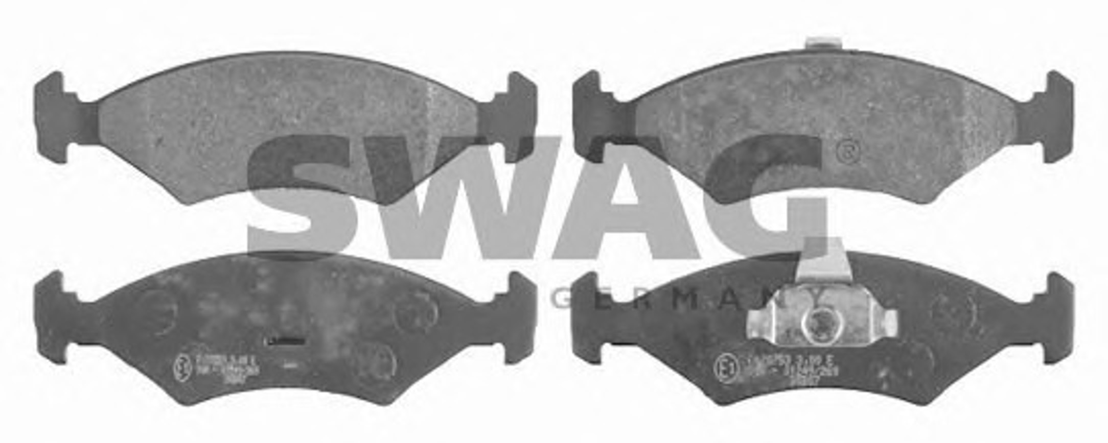 Колодки тормозные дисковые SWAG 50916040