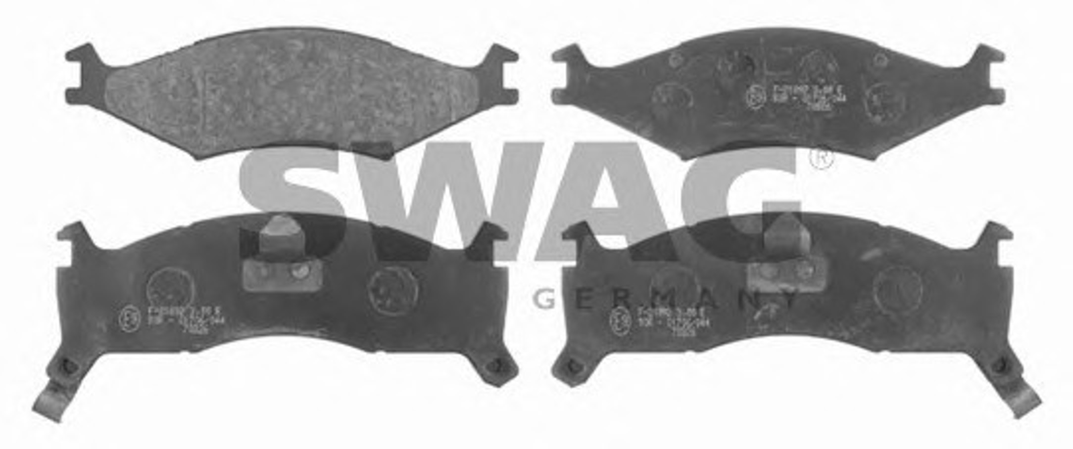 Колодки тормозные дисковые SWAG 91916558