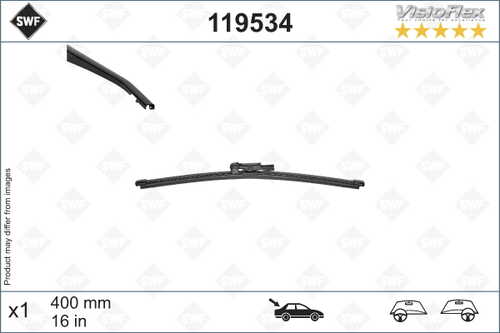 Щетка стеклоочистителя das original rear