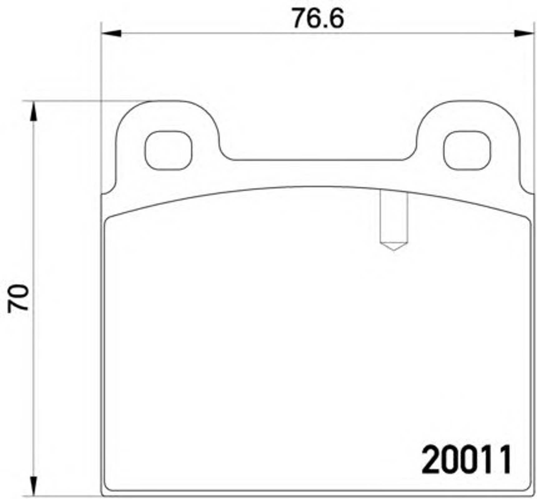 Колодки тормозные дисковые TEXTAR 2001107