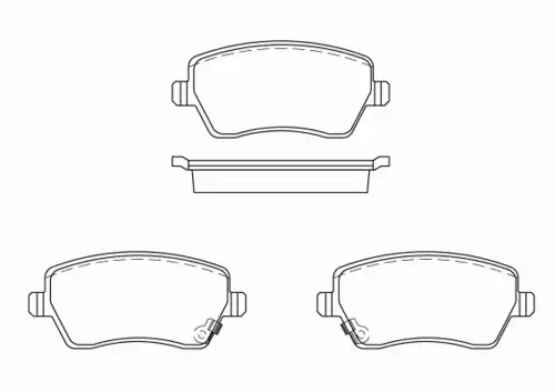 Тормозные колодки TEXTAR 2440301