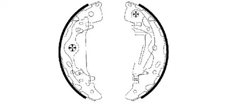 Комплект тормозных колодок TEXTAR 91065800