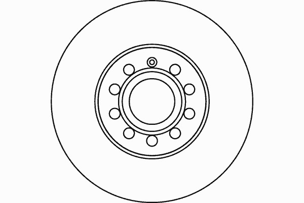 Тормозной диск TEXTAR 92120805