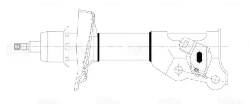Амортизатор передний левый TRIALLI AG 23150