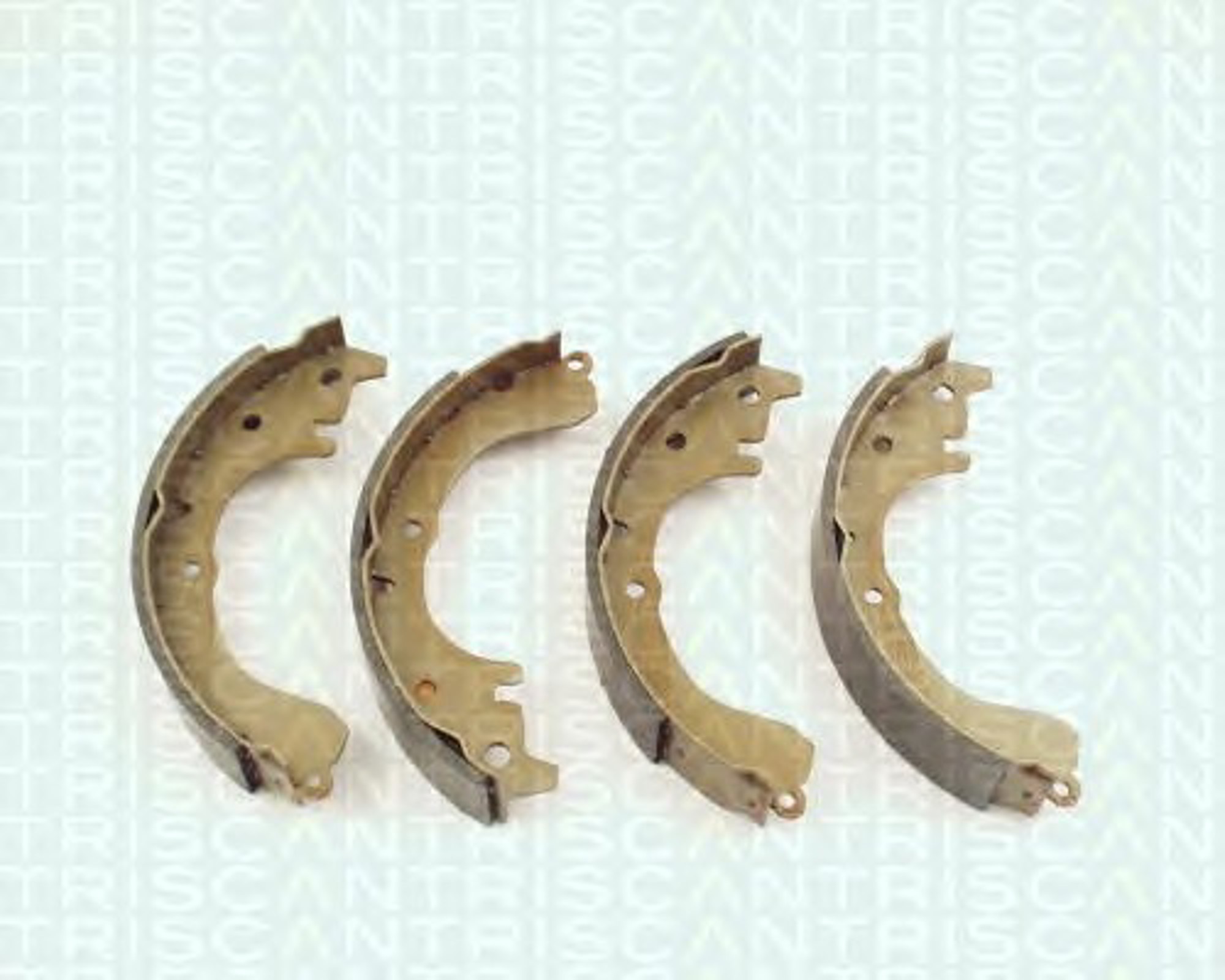 Комплект тормозных колодок TRISCAN 8100 13502