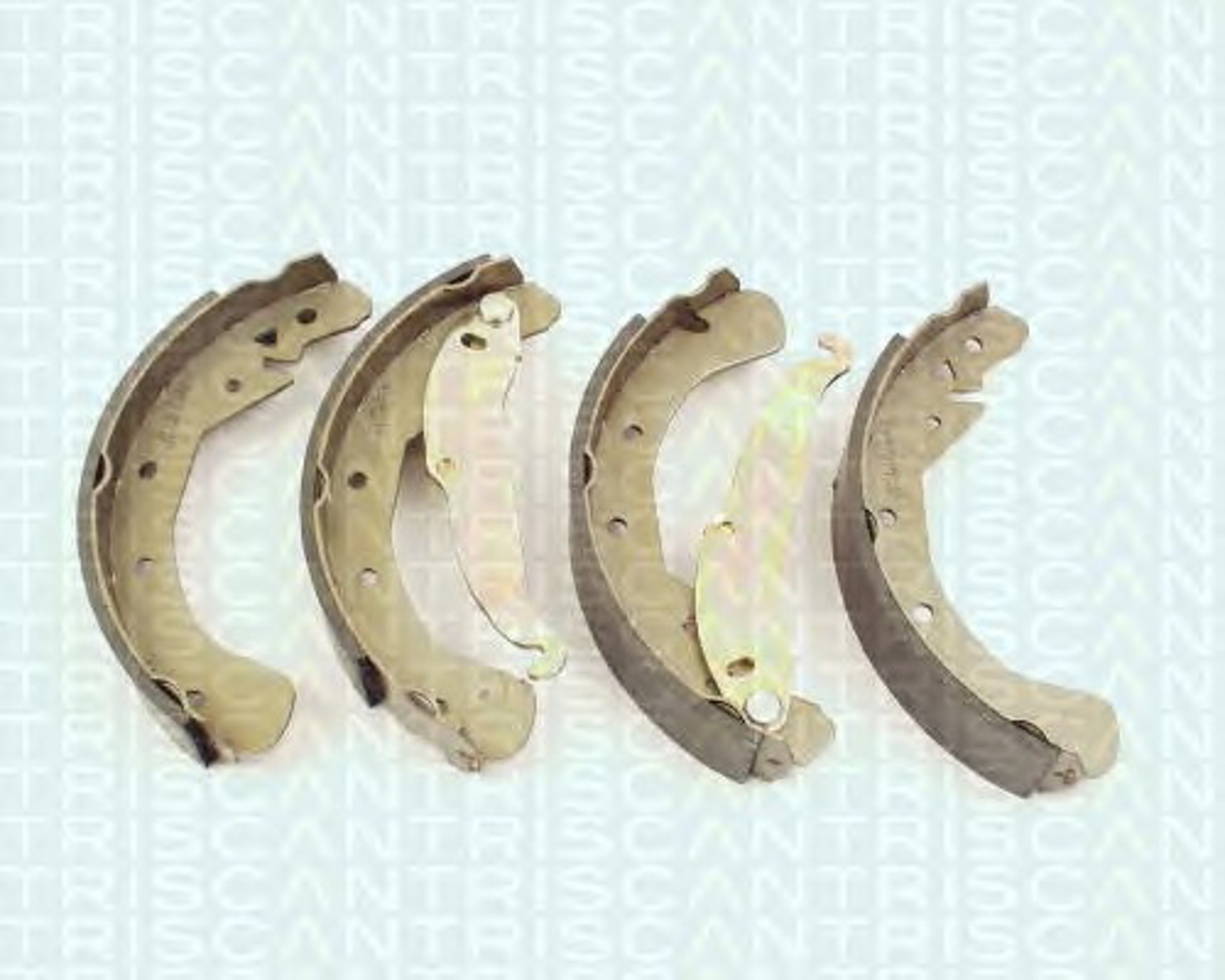 Комплект тормозных колодок TRISCAN 8100 24589