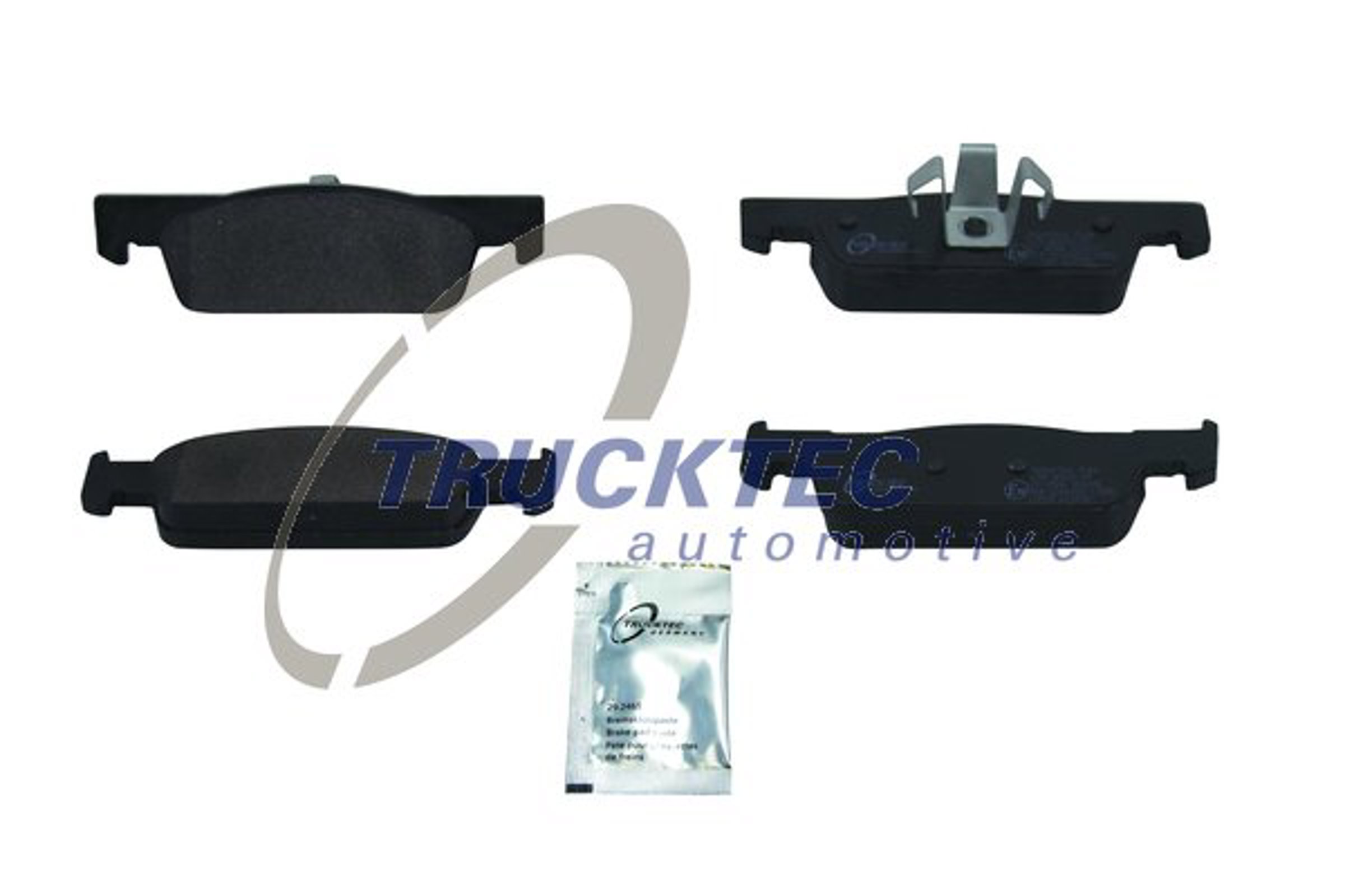 Комплект тормозных колодок дисковый тормоз TRUCKTEC AUTOMOTIVE 02.35.552
