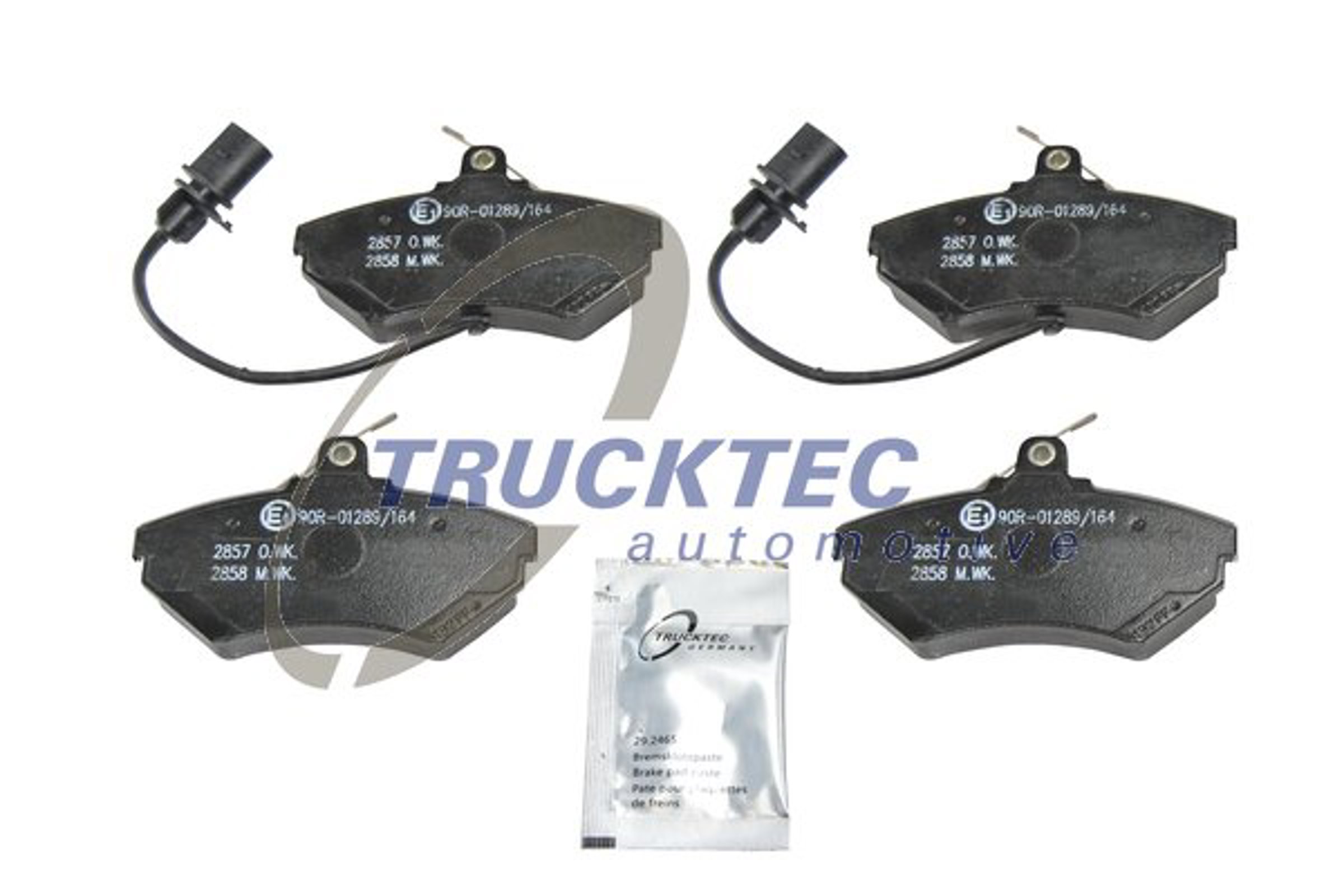 Комплект тормозных колодок дисковый тормоз TRUCKTEC AUTOMOTIVE 07.35.229