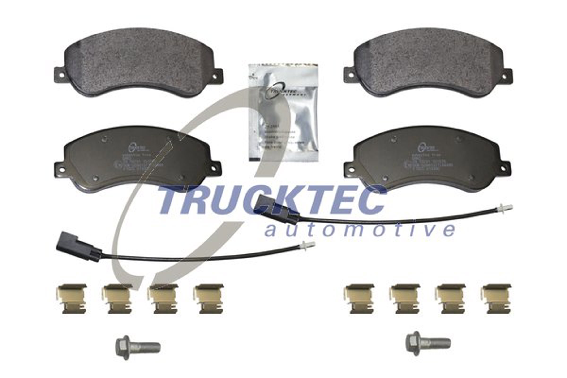 Комплект тормозных колодок дисковый тормоз TRUCKTEC AUTOMOTIVE 07.35.328