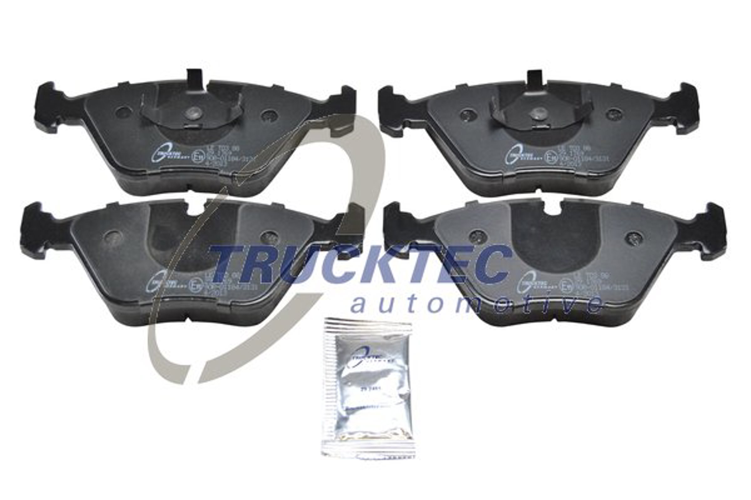 Комплект тормозных колодок дисковый тормоз TRUCKTEC AUTOMOTIVE 0834098