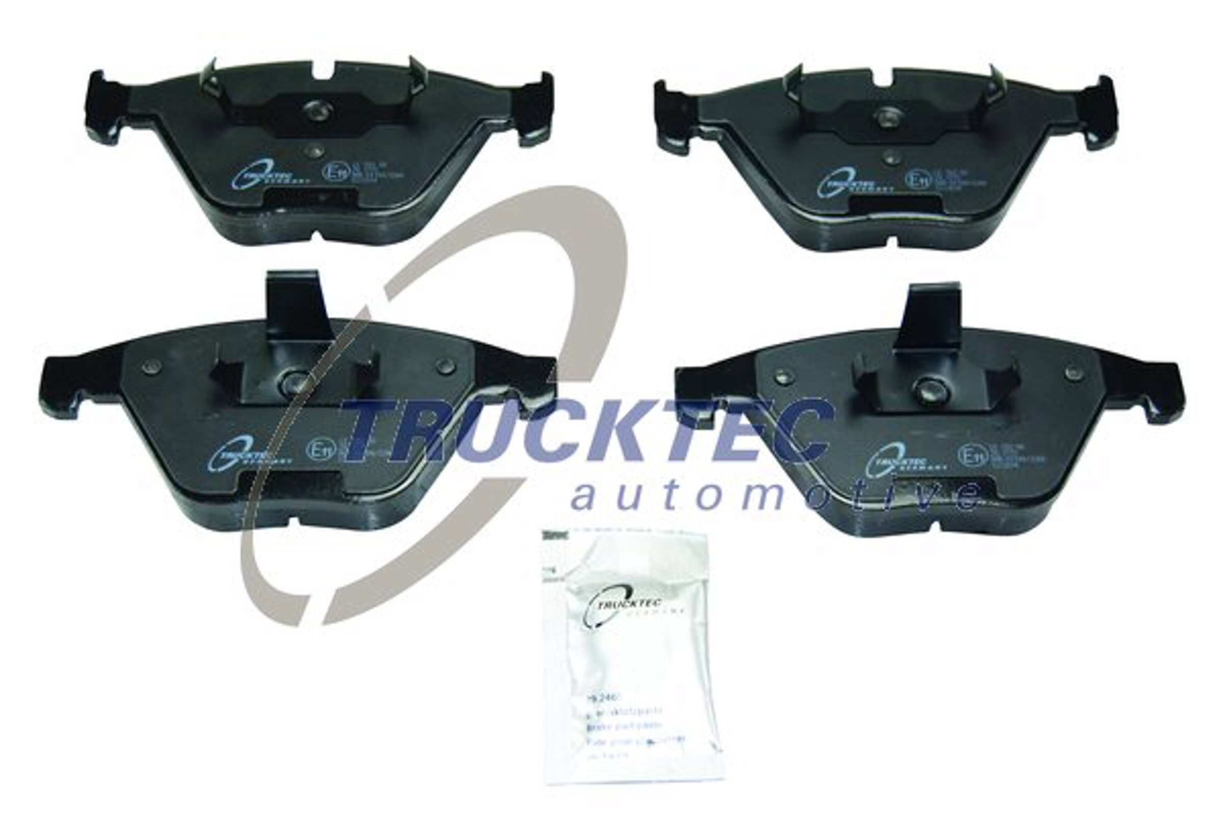 Комплект тормозных колодок дисковый тормоз TRUCKTEC AUTOMOTIVE 0834104