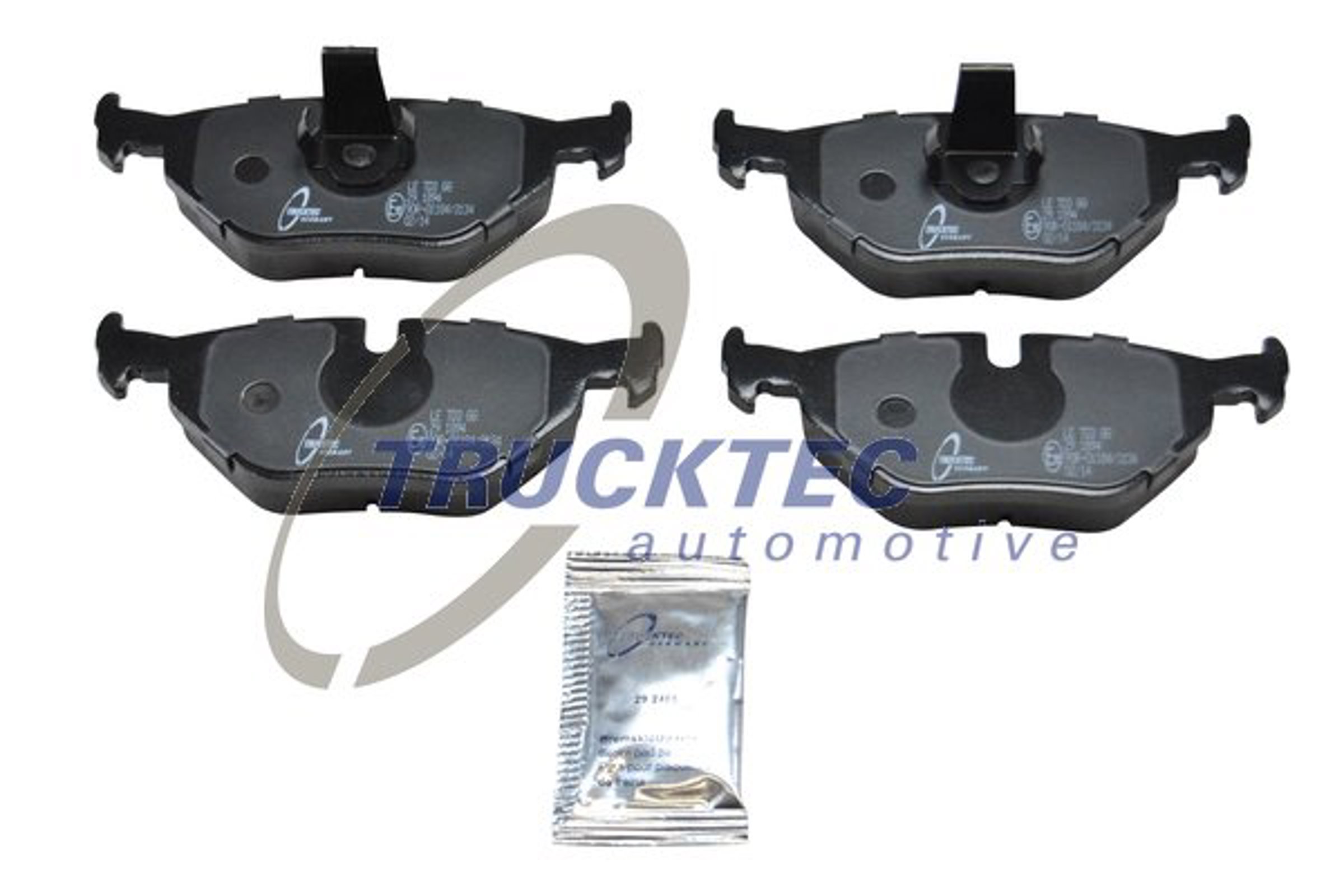 Комплект тормозных колодок дисковый тормоз TRUCKTEC AUTOMOTIVE 0834109