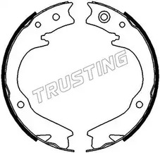 Комплект колодок стояночного тормоза TRUSTING 110.338