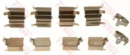 Комплектующие колодки дискового тормоза TRW PFK435